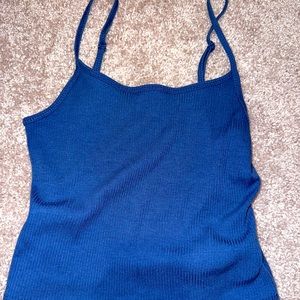 American Eagle Blue Tank Top